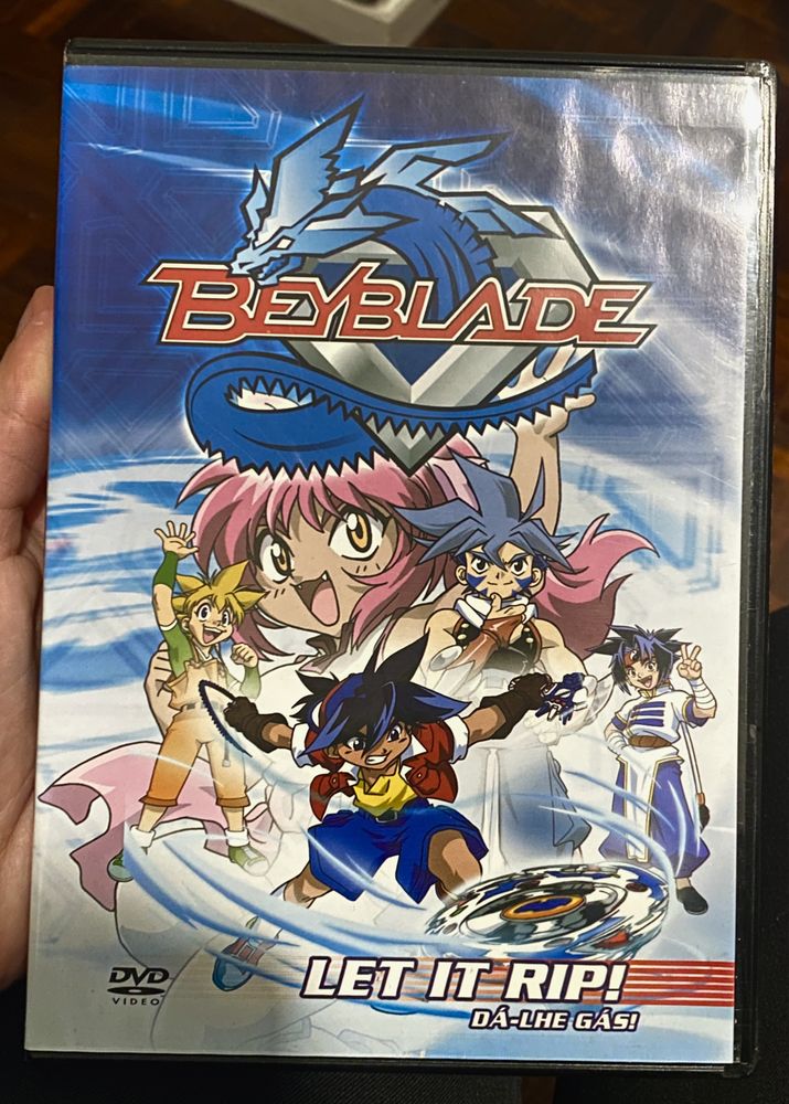 DVD - Beyblade (4 Episódios)