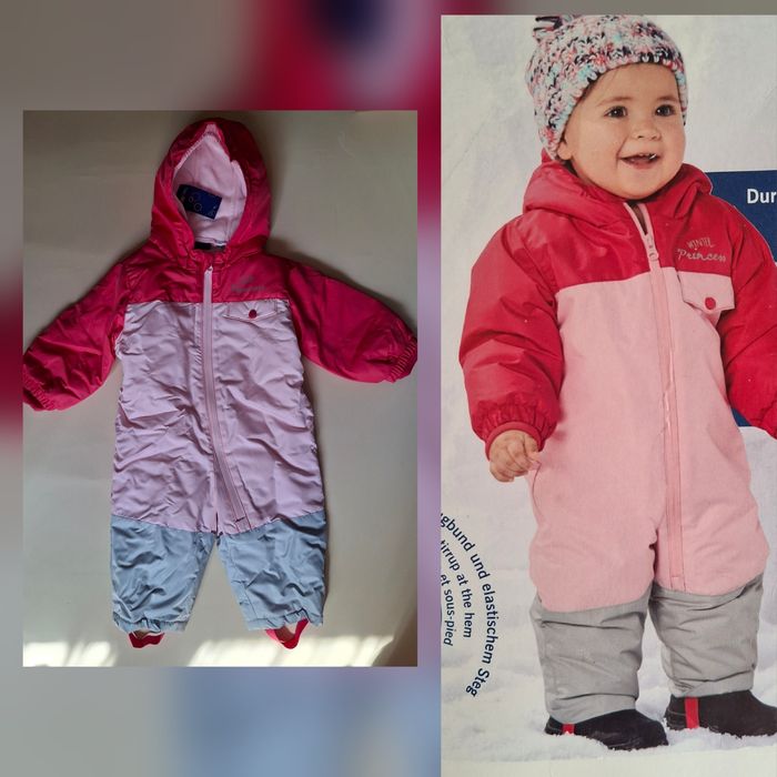 Зимовий комбінезон термо Lupilu 74 см