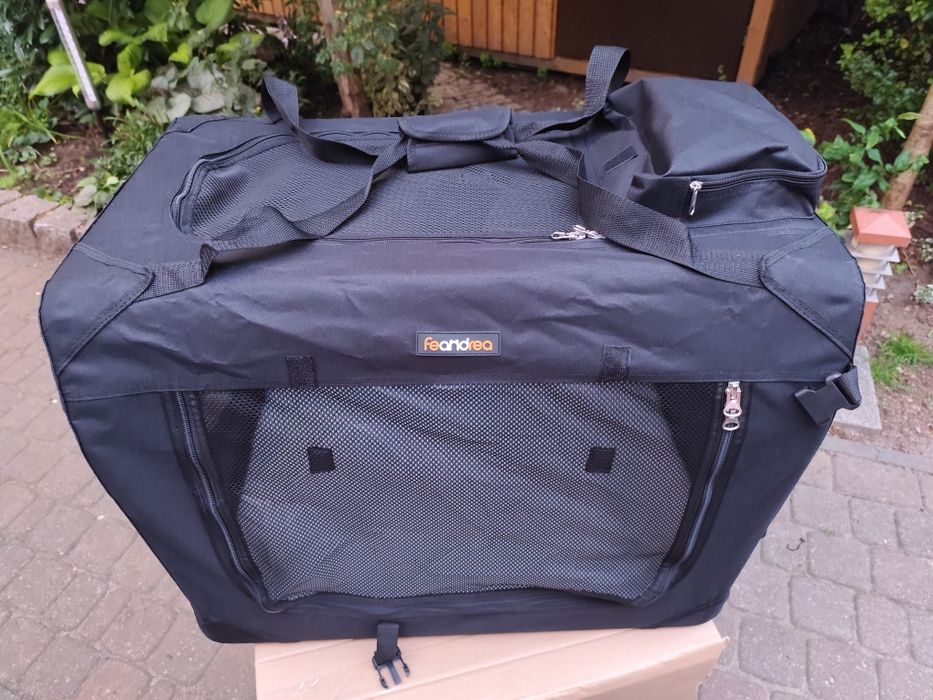 Materiałowy transporter dla zwierząt Feandrea 71x52x51 cm