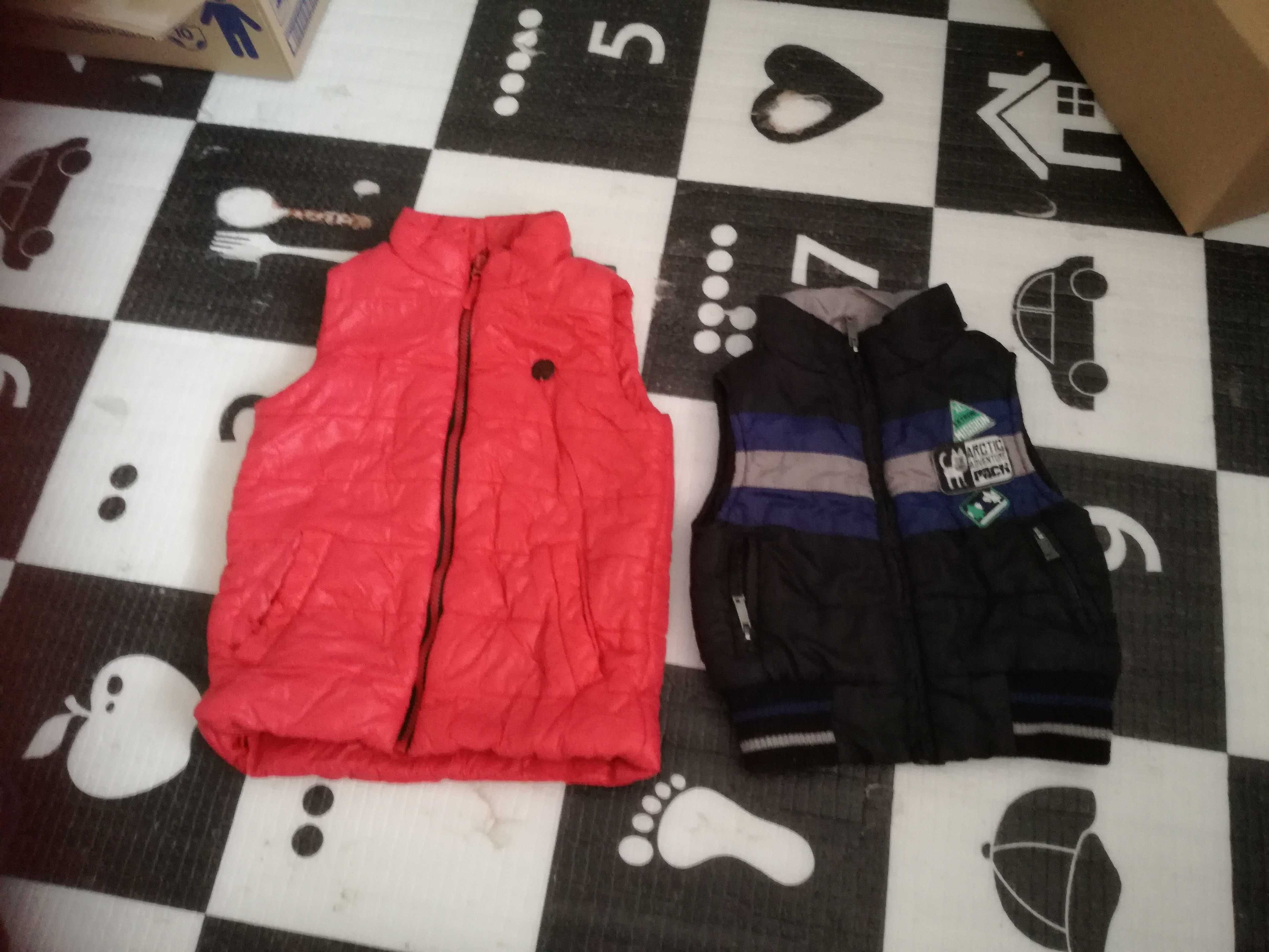 Bezrękawniki dla dziecka rozm. 12-18 m.