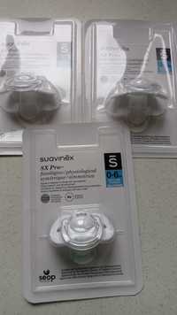 Suavinex smoczek fizjologiczny symetryczny S/ 0-6 mcy