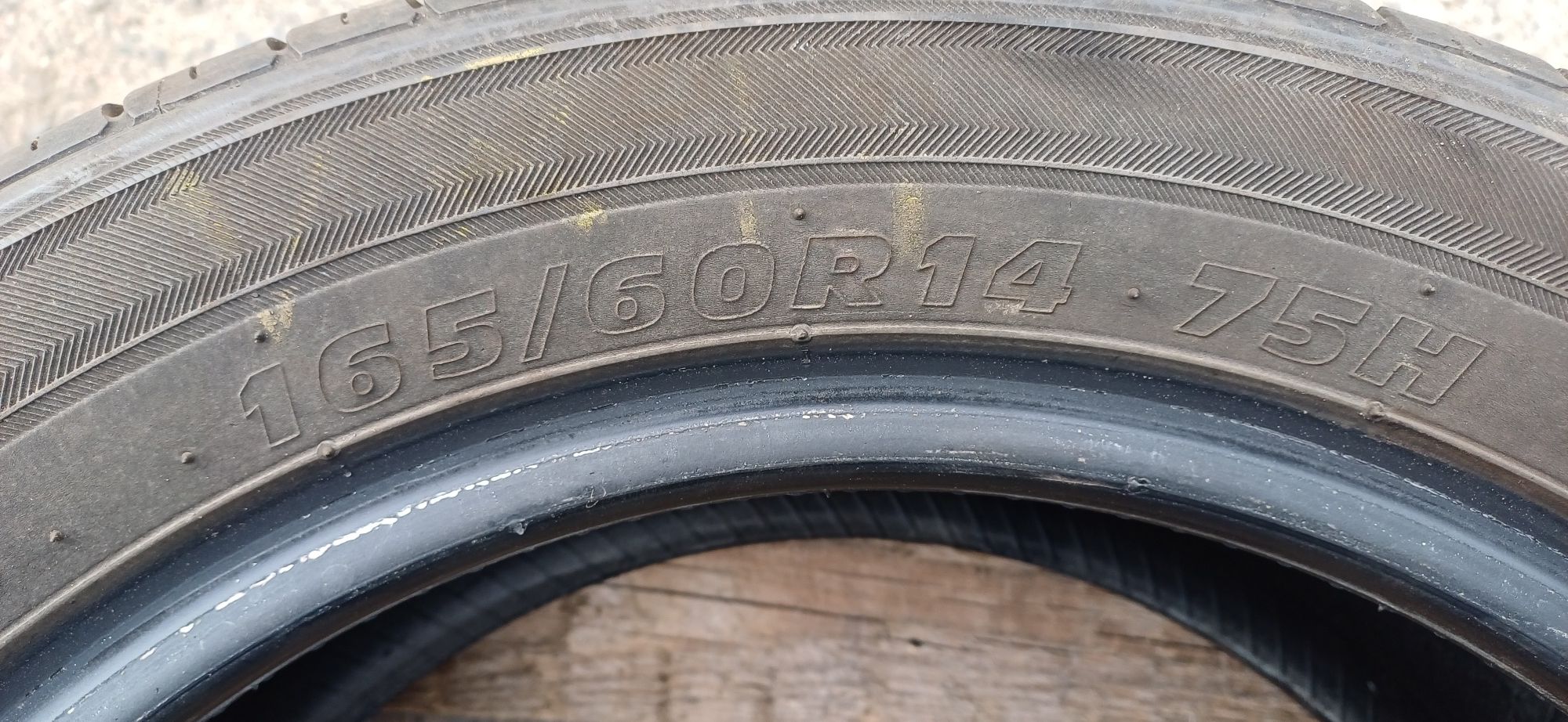 165/60R14 KUMHO , komplet opon letnich.
