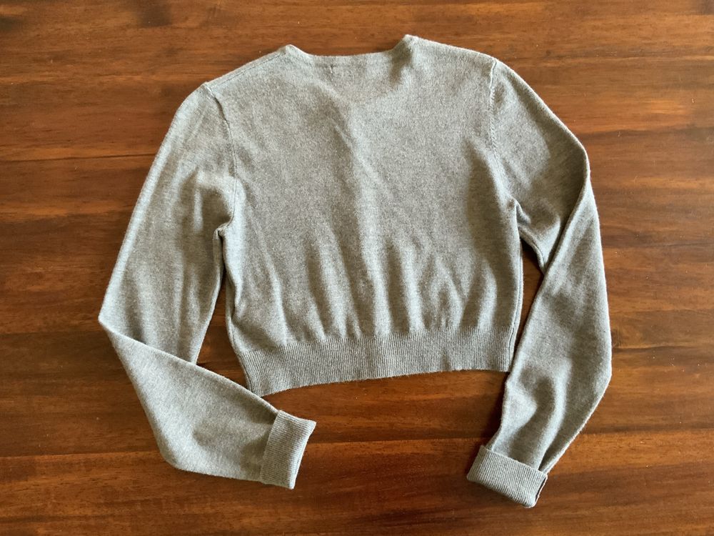 Sweterek rozpinany, bolerko, 100%wełna