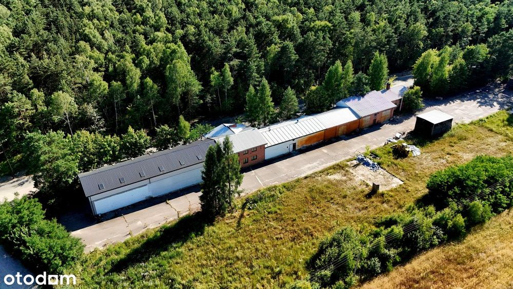 Magazynowe-produk-biurowe 1480 m2 działka 1,41 ha