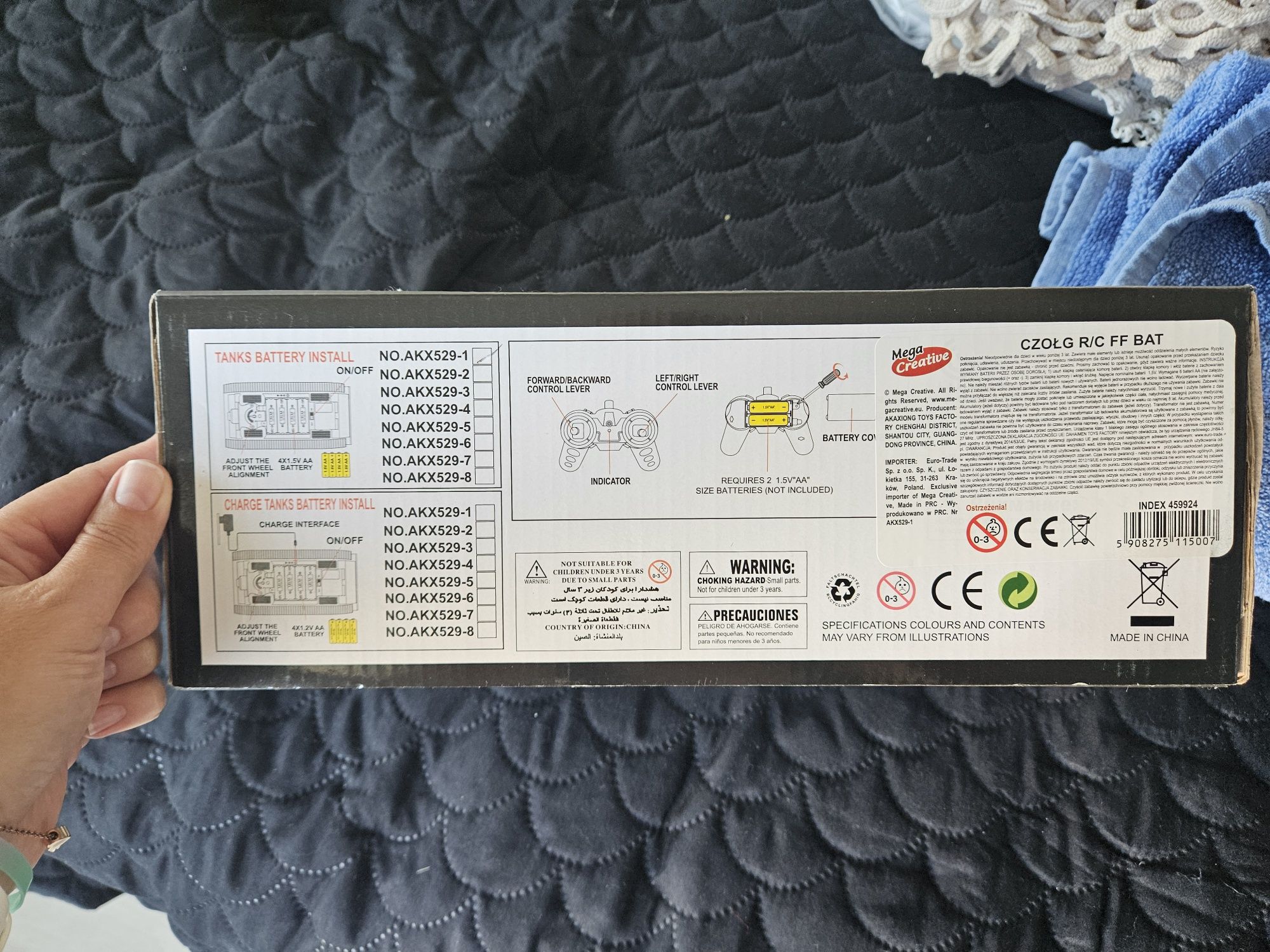 Czołg R/C FF bat. Tank radio Control