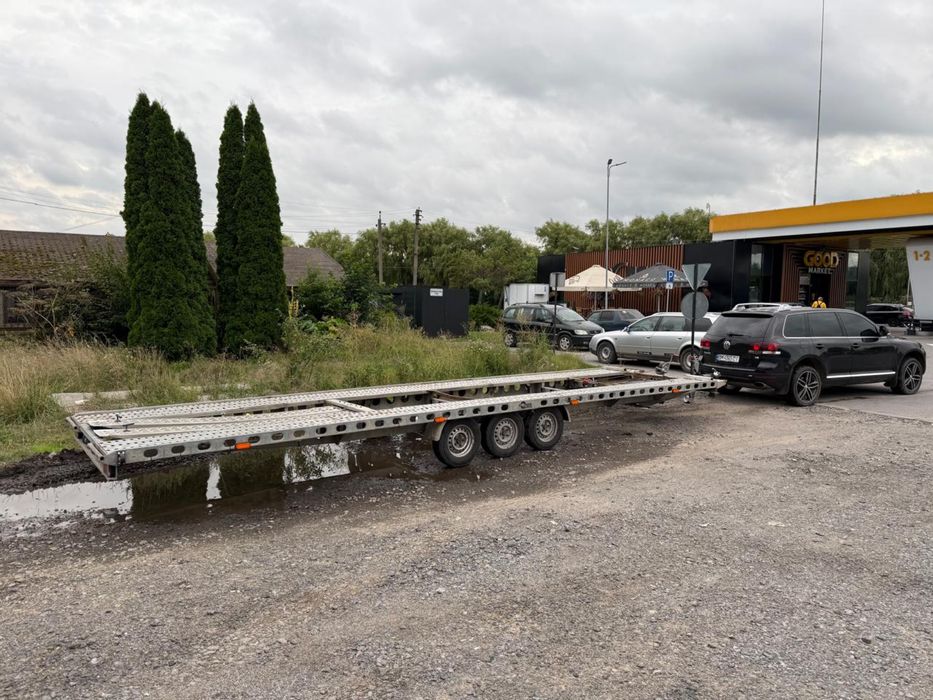 Оренда лавети ,прицепа 8,5 м для перевезень з виїздом за кордон