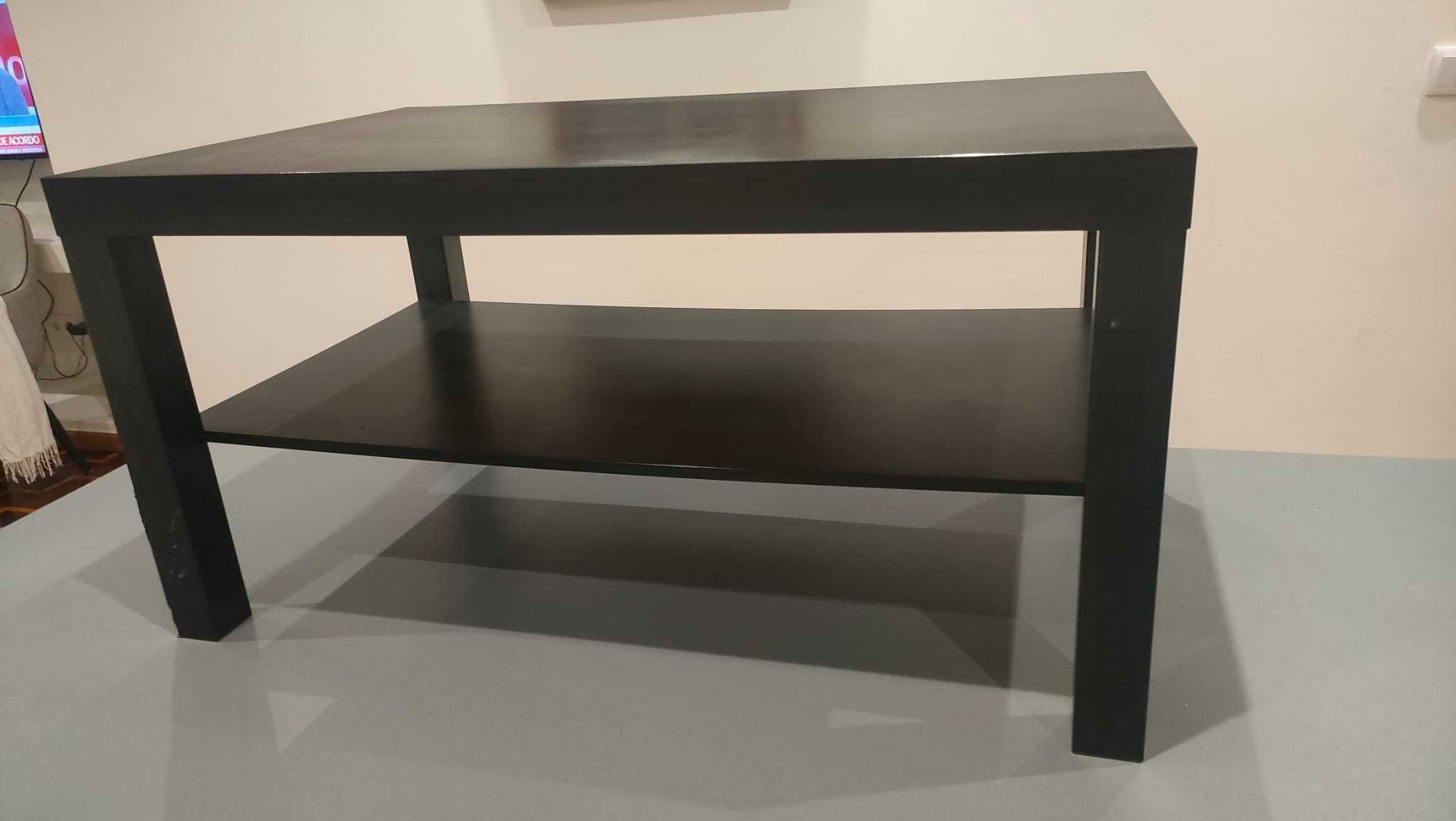 Mesa LACK em preto (ótimo estado)