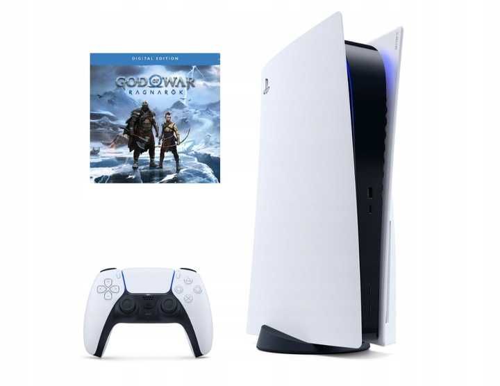 приставка Sony PlayStation 5 825GB God of War Blu-ray, консоль PS5