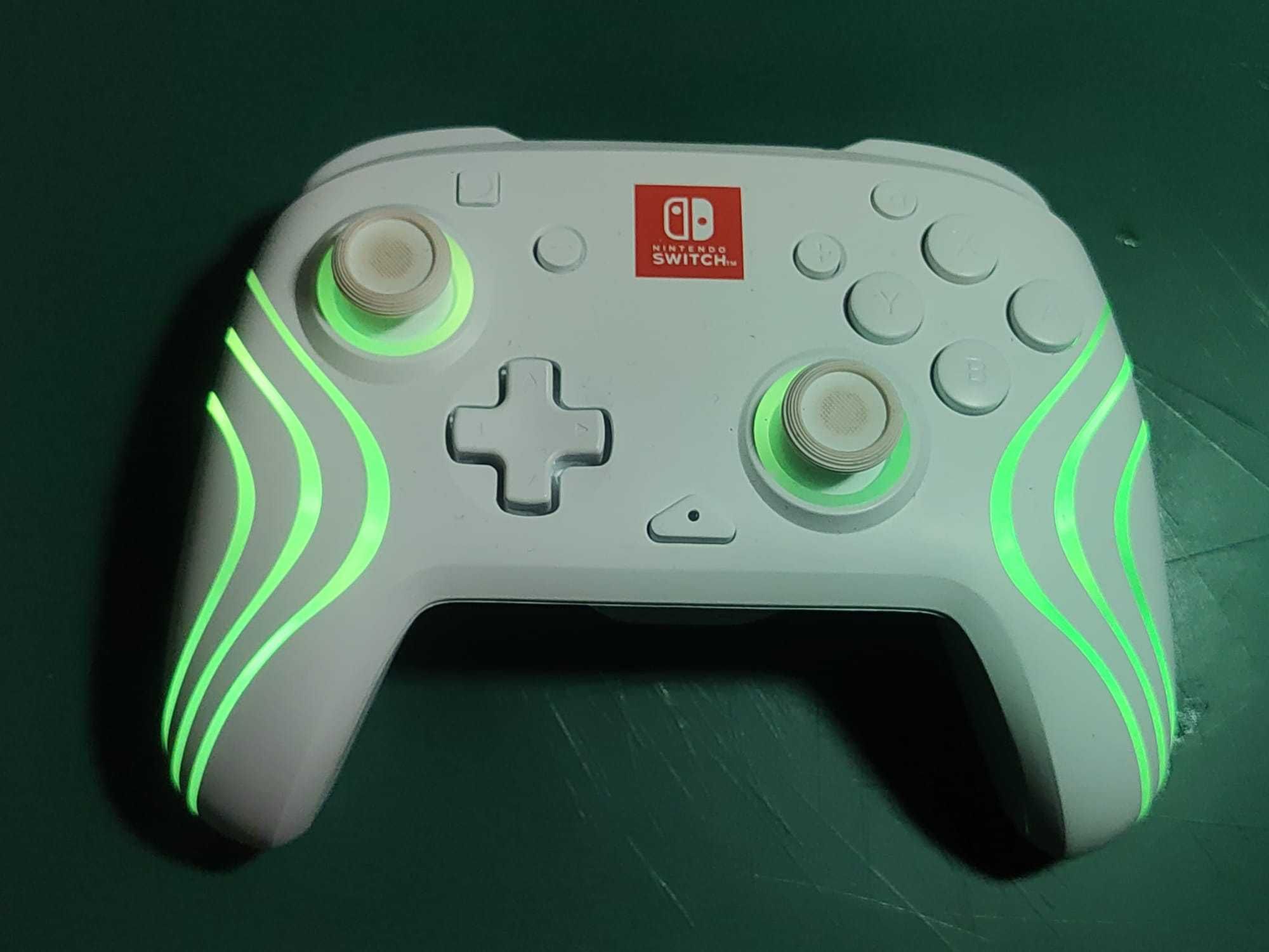 PDP Nintendo Kontroler bezprzewodowy SWITCH 1 i 2 OLED Afterglow WAVE