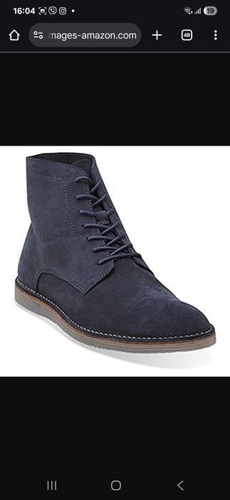 Clarks замшеві черевики чоловічі, ботинки 42 р.