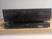 Zestaw Magnetofon, Deck Pioneer CT-W208R ,DVD CD Pioneer DV -454
