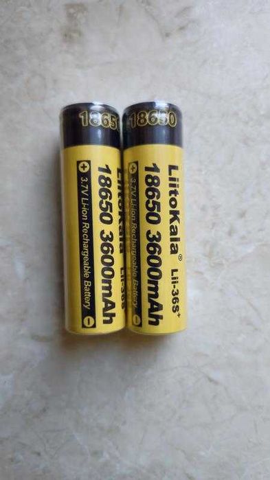 Акумулятор 18650 liitokala lii-36s 3600mah