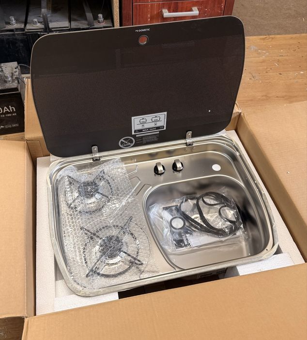 Kuchenka ze zlewem Dometic NG/HBS1102 do jachtu lub kampera