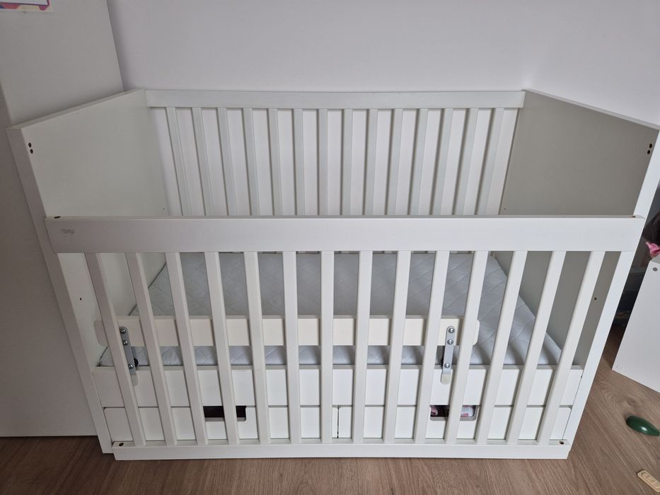 Lozeczko niemowlęce Ikea Stuva