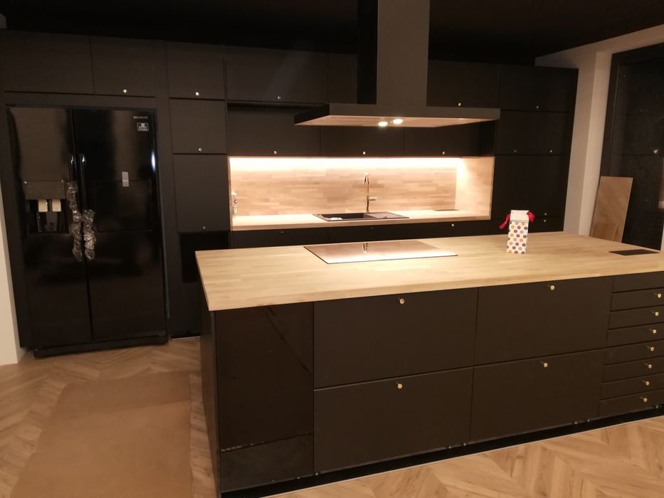 Ikea kuchnie montaż profesjonalnie AGD zmywarki blaty szafy PAX