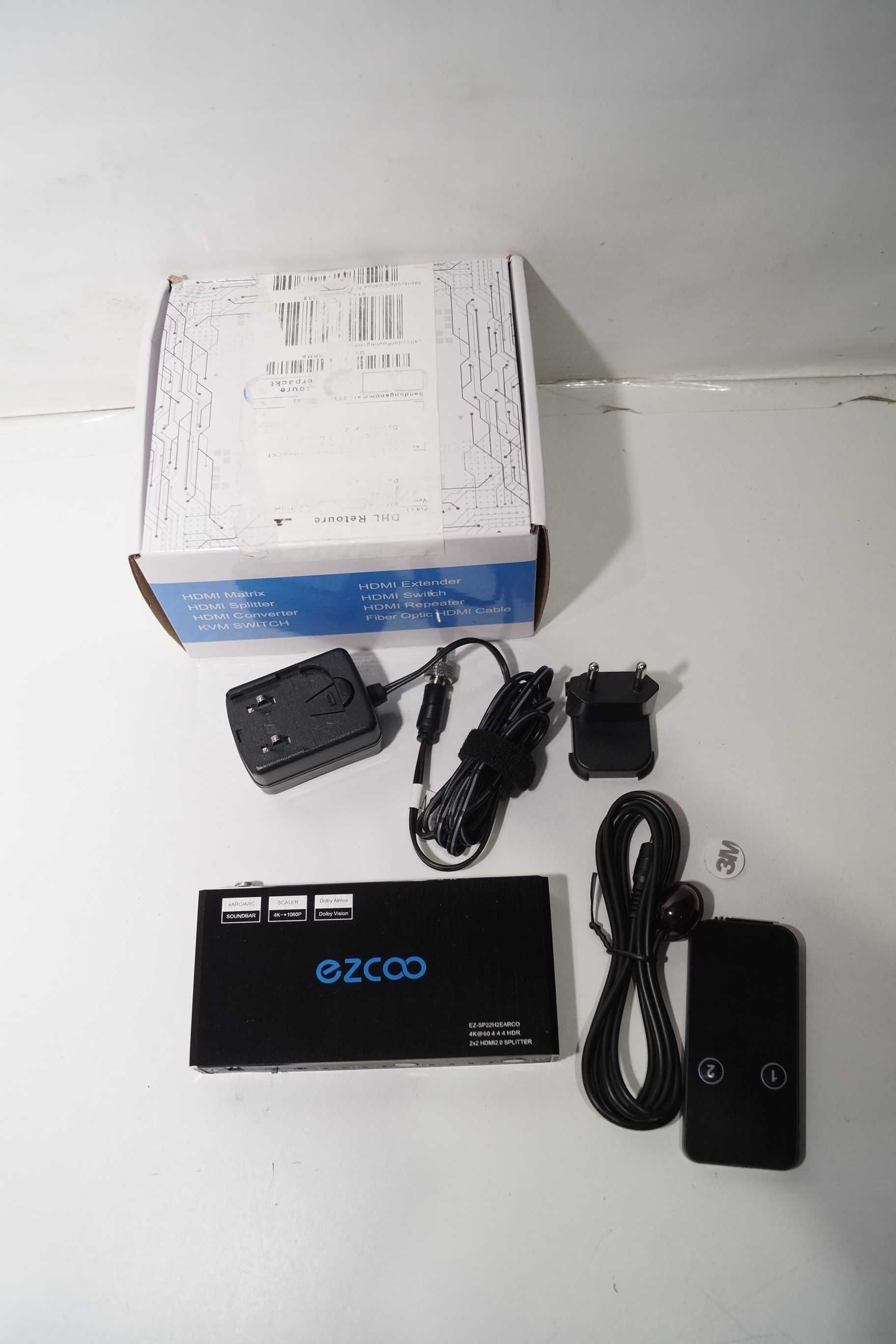1305 EZCOO HDMI Matrix Extender Switch KVM 4K 2x2 hdmi EZ-SP22H2EARCO
