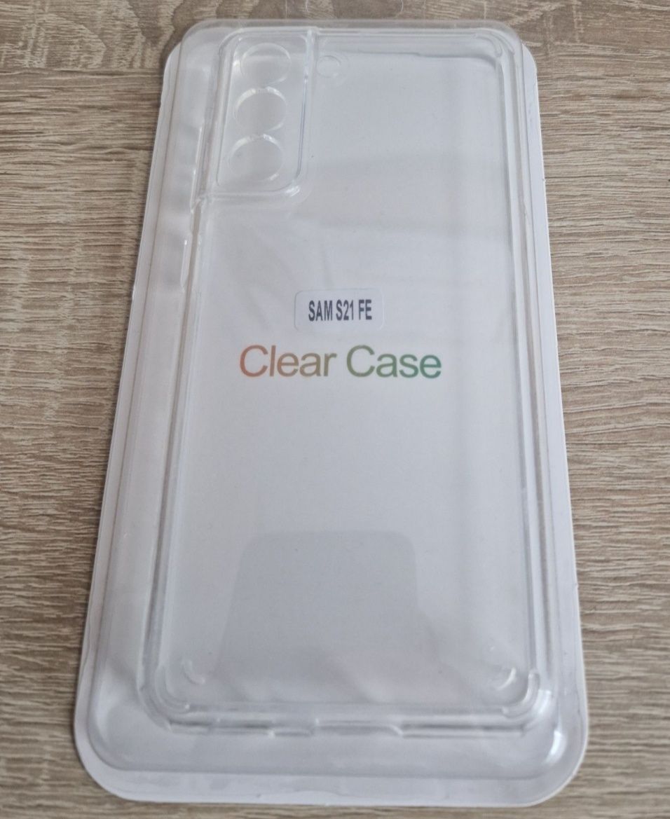 Clear Case do Samsung Galaxy S21 FE Przezroczysty