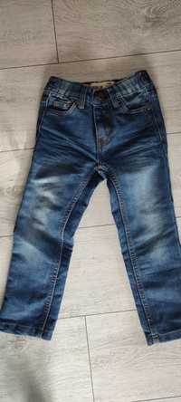 Jeansy ciemny jeans 104