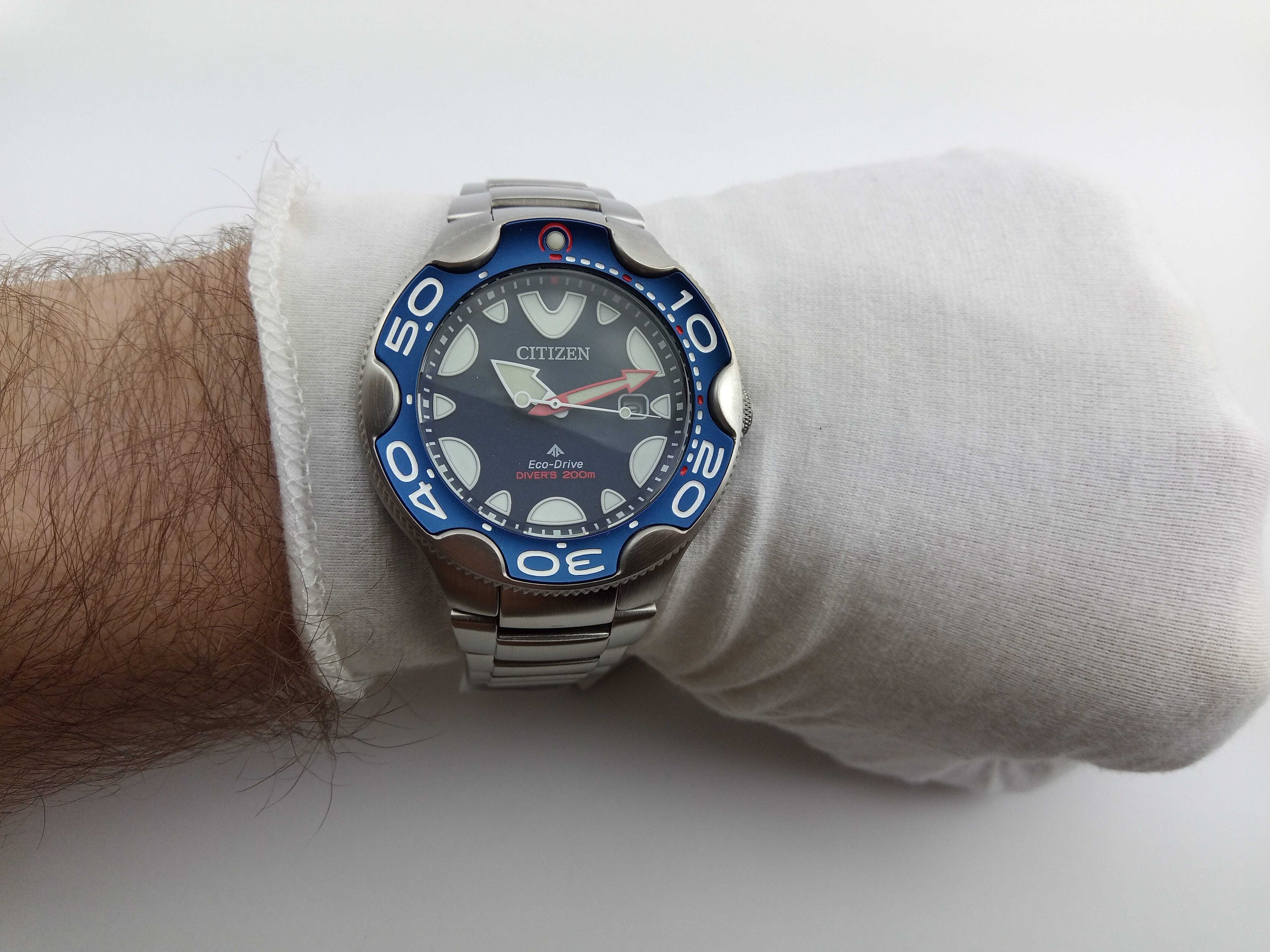 Спецсерия Orca 200м японские мужские часы Citizen Eco-Drive BN0231-52L