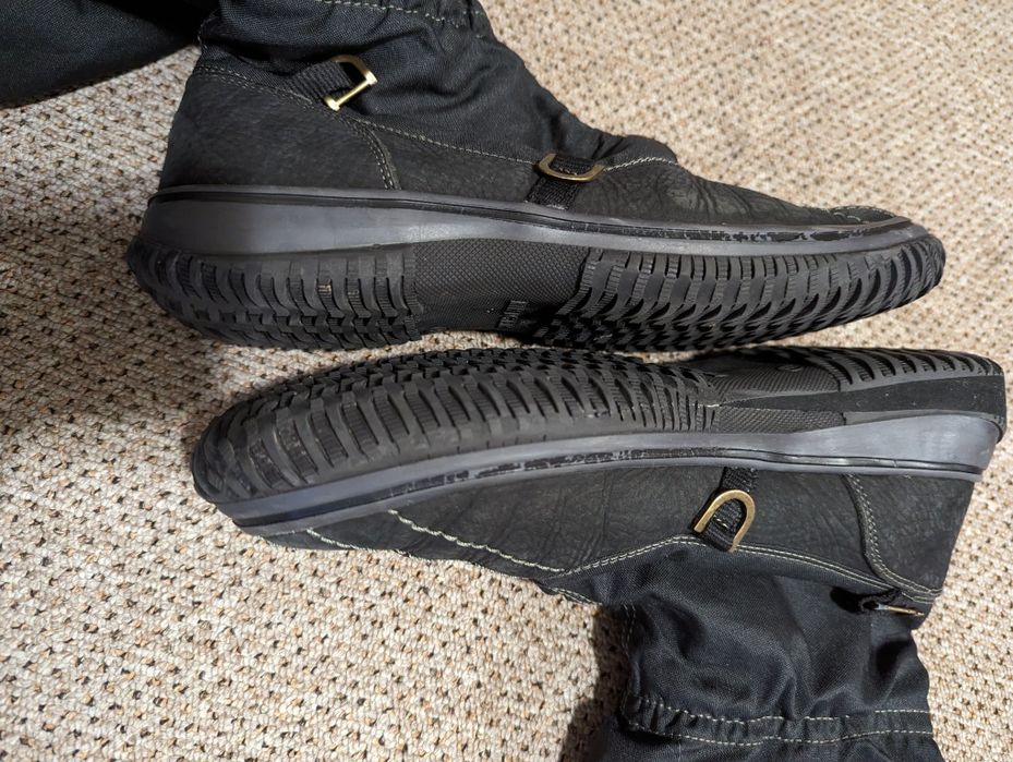 Śniegowce kozaki Hilfiger 40-41 na płaskiej podeszwie, wciągane , dół