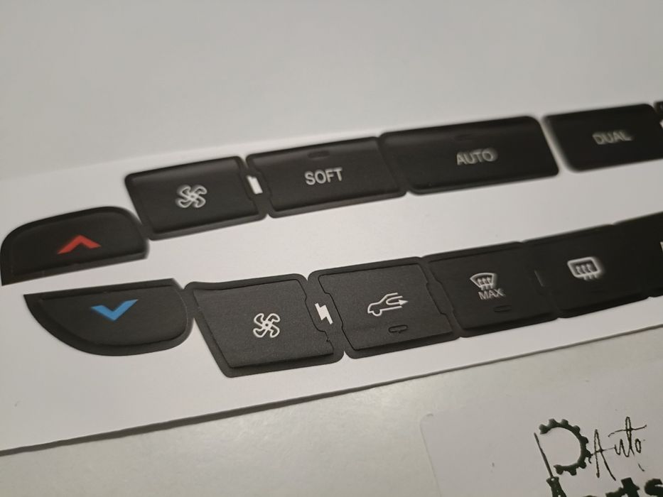 Autocolantes dos botões da sofagem Renault Megane/Master/Scenic