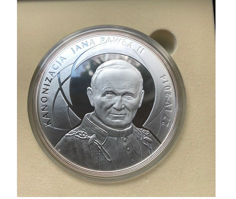 500 zł Kanonizacja Jana Pawła II 2014 r. UNC