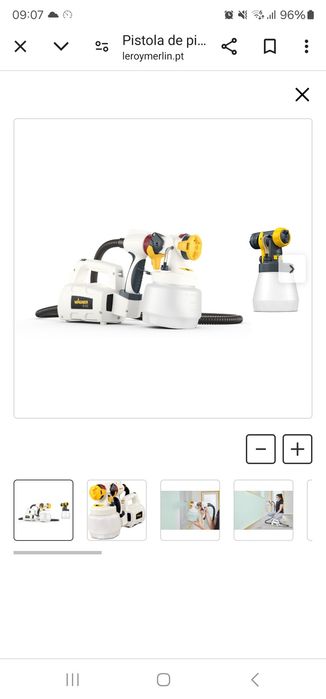 Pistola de pintura Wagner w450