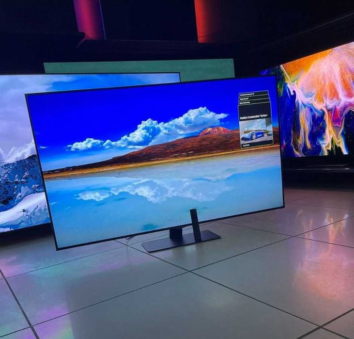 65" 120Гц QLED 4К Звук40Вт СмартУкраїнський SAMSUNG Q80B НОВИЙ