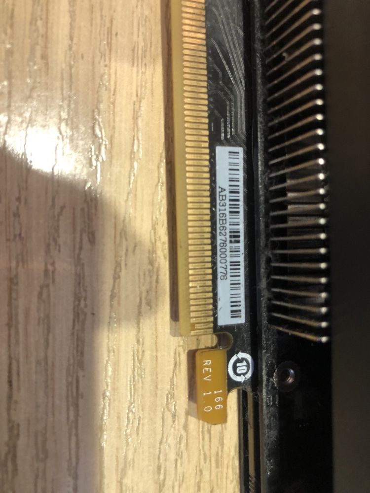 Відеокарта GEFORCE GTX 1070 б/у в ганому стані ACX 3,0