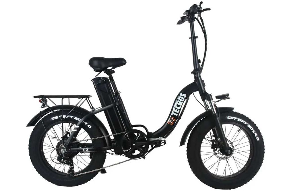 Електровелосипед Текрос F2/20ah/1250w/45км/год, Складной Fatbike