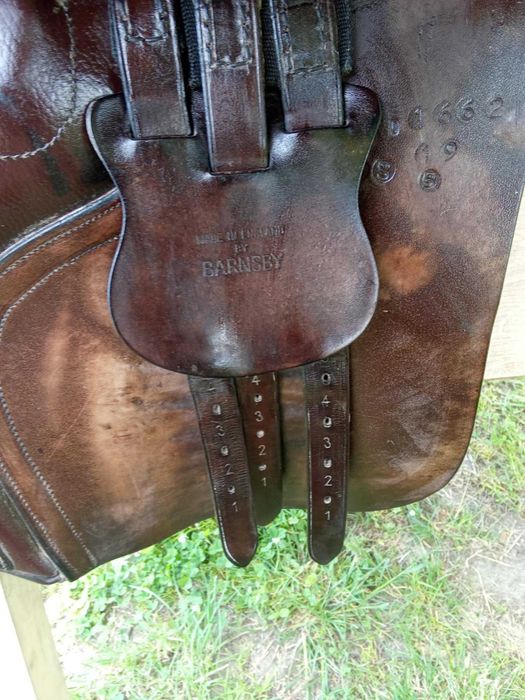 siodło wszechstronne brązowe 18 18,5'' skokowe