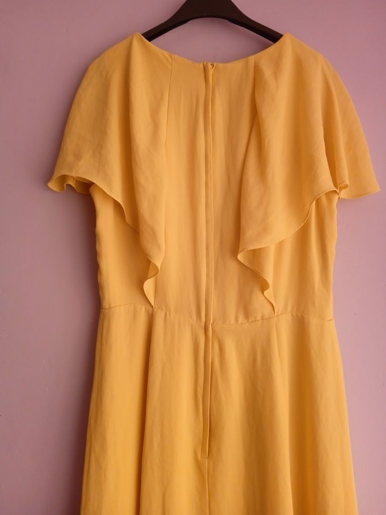 Sukienka L żółta