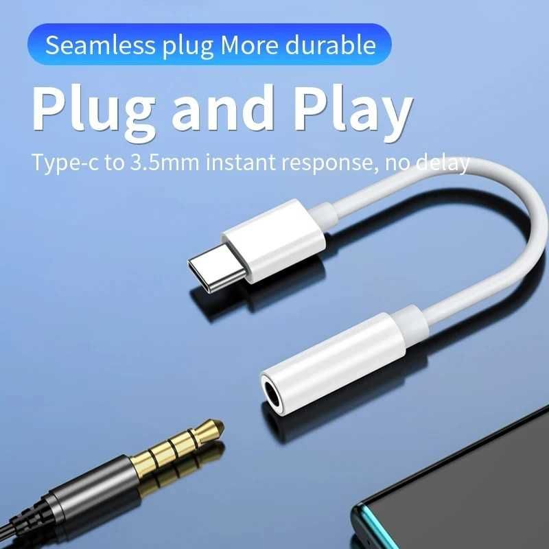 Uniwersalny Adapter typu C do 3.5mm Aux