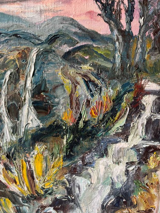 Obraz olejny na płótnie, 40x48,5 - wyprzedaż kolekcji prac Forsa