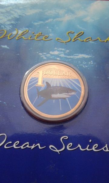 1 Dolar 2007 r. Australia-Rekin-UNC-EMALIA