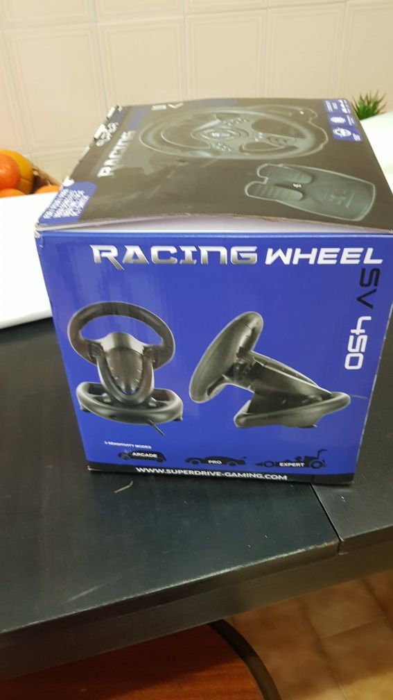 Racing Wheel volante com pedal  novo