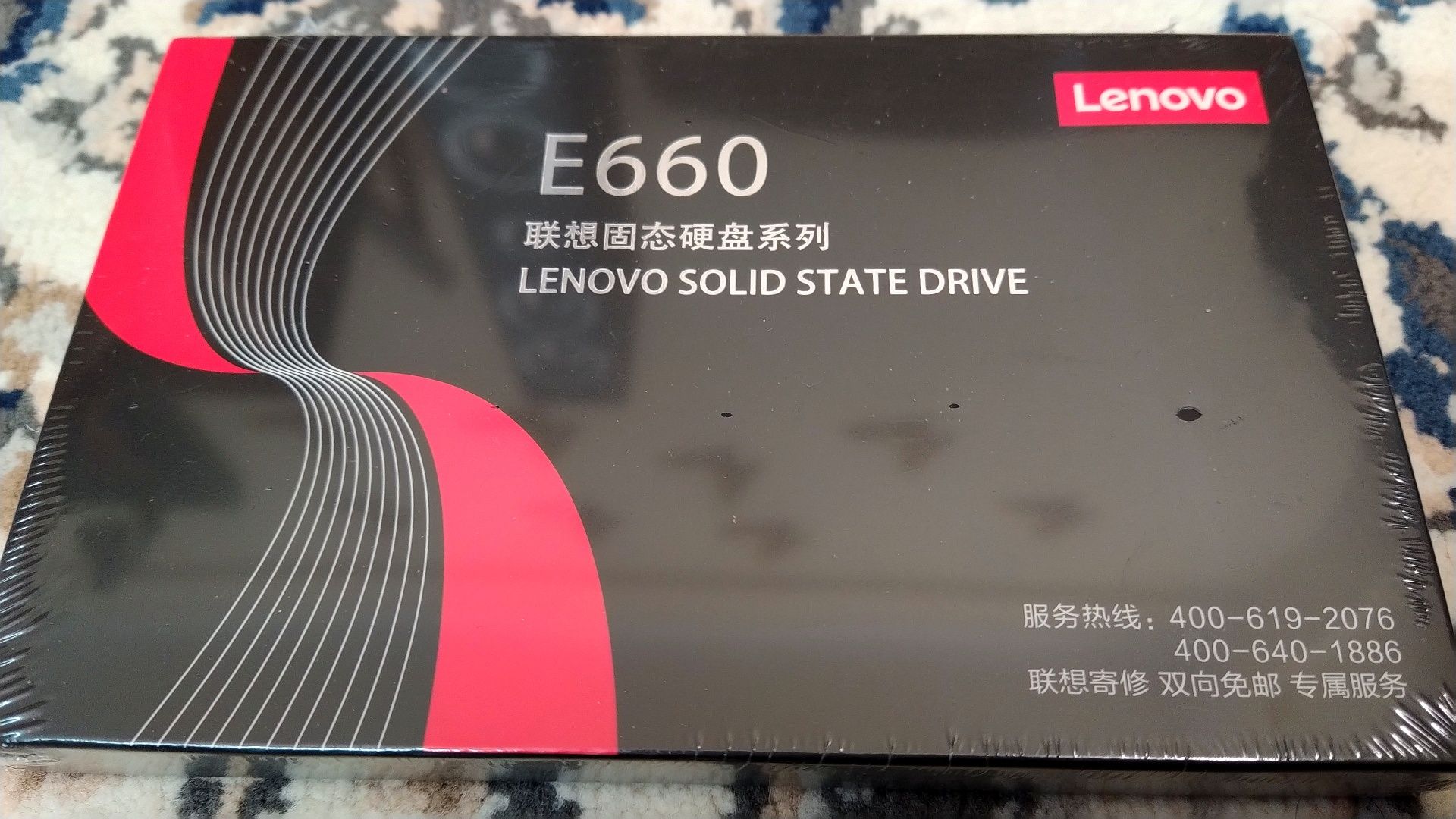Disco rígido SSD de 512GB Lenovo E660, SATA, Interno - novo