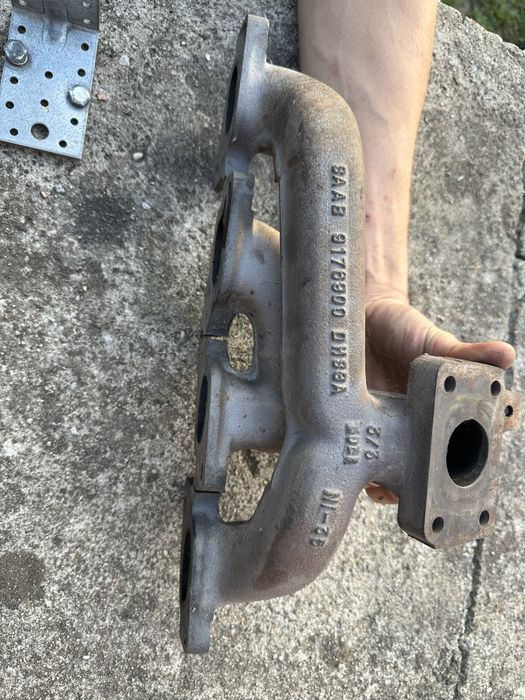 Kolektor wydechowy Saab areo, opel opc