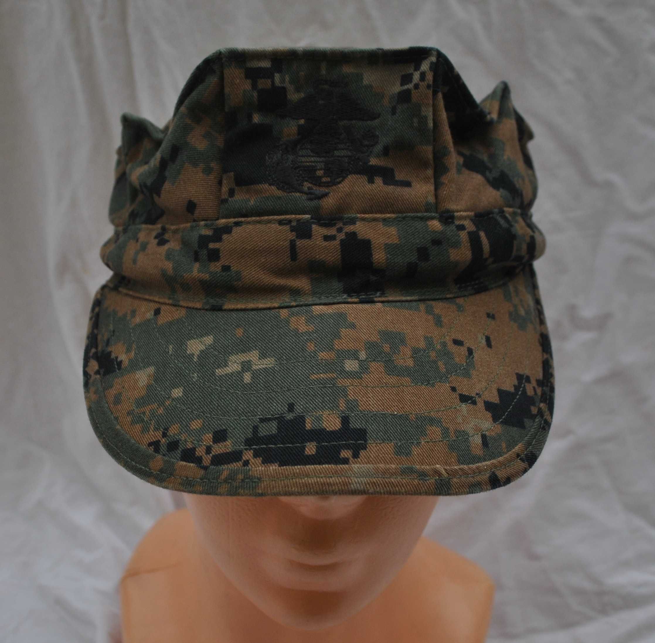 czapka cover us marines marpat woodland small