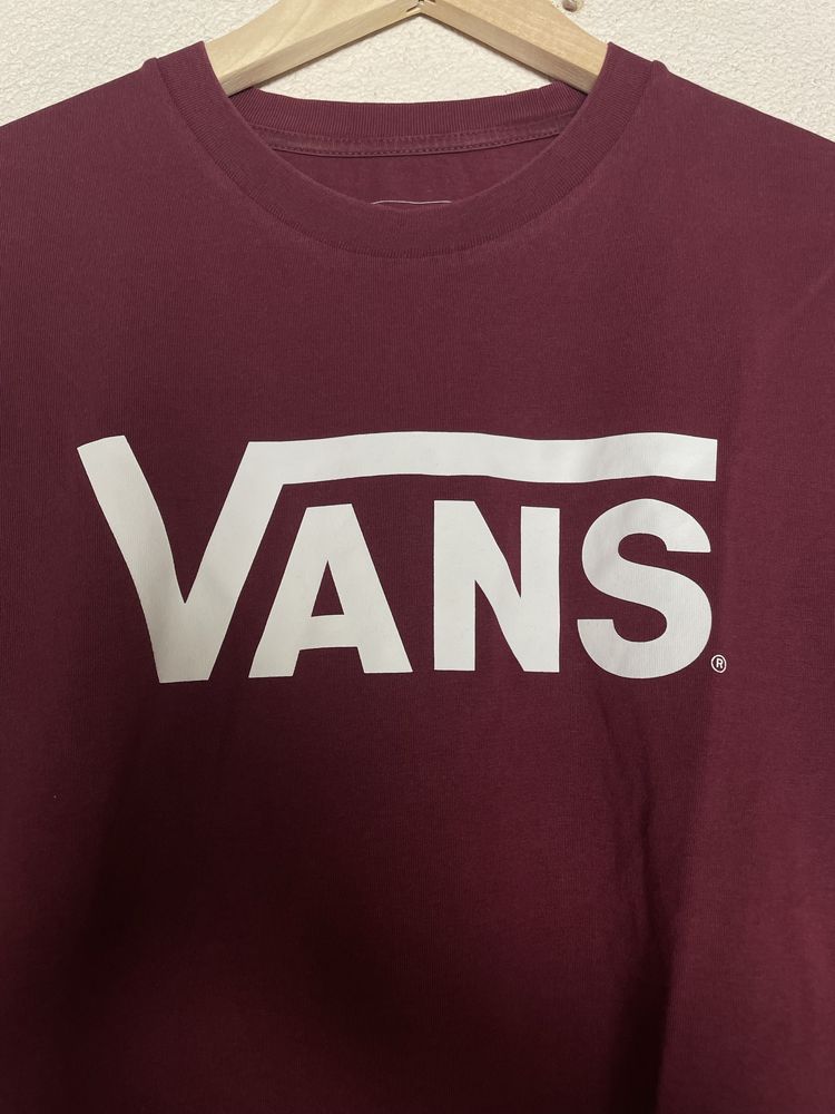 T-Shirt Bordeaux Vans