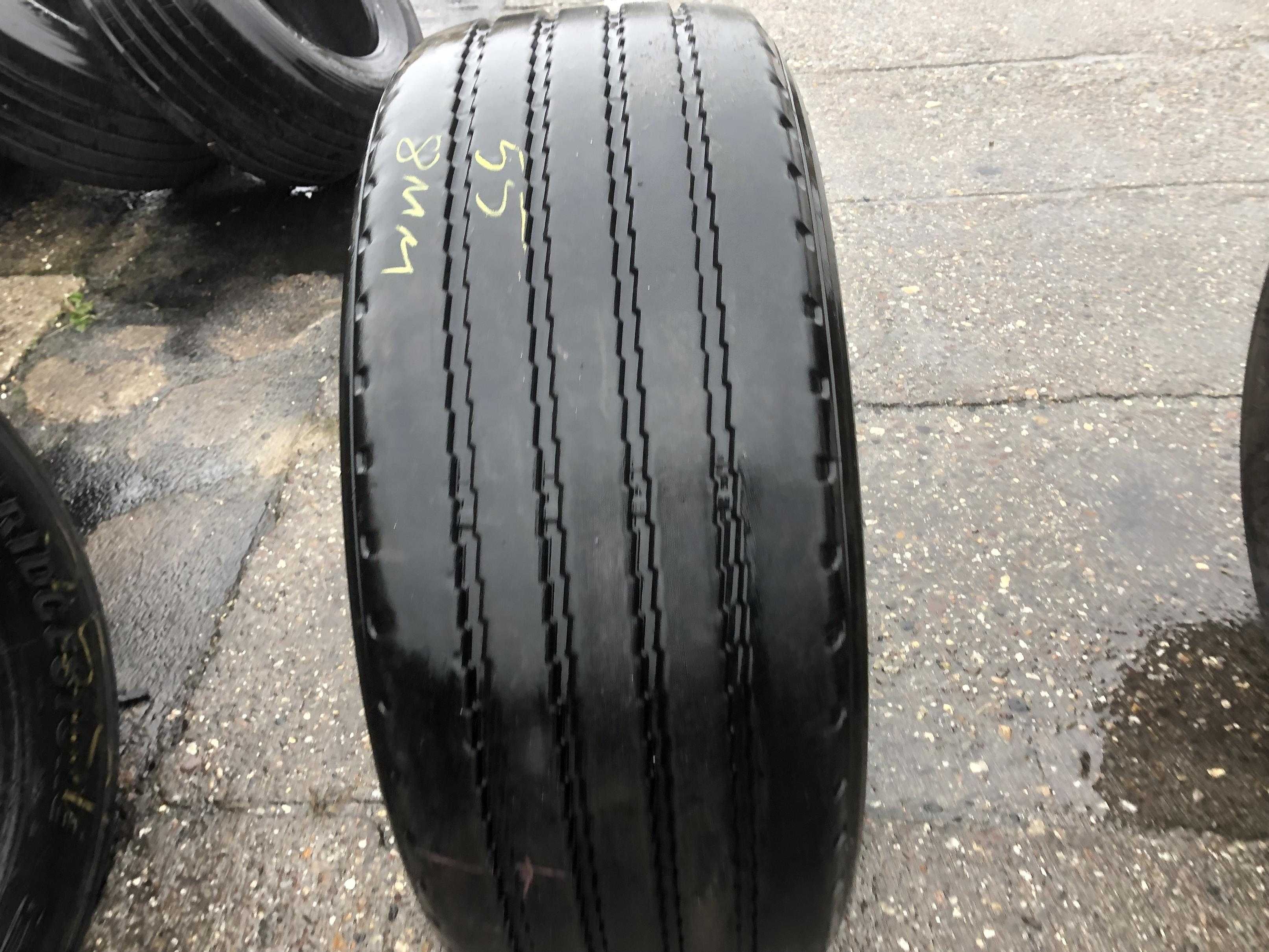 Opona Używana 385/55r22.5 Bison Ecoway 8mm Możliwa Wysyłka opony