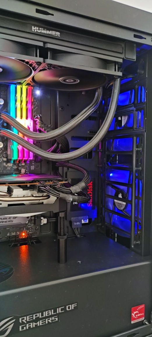 Computador Gaming Fusion i7 8700K|32GB|M2 512GB|SSD 2TB|RX 6700 XT