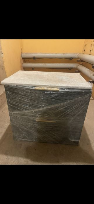 Szafka umywalkowa Katalonia 60 zlote uchwyty