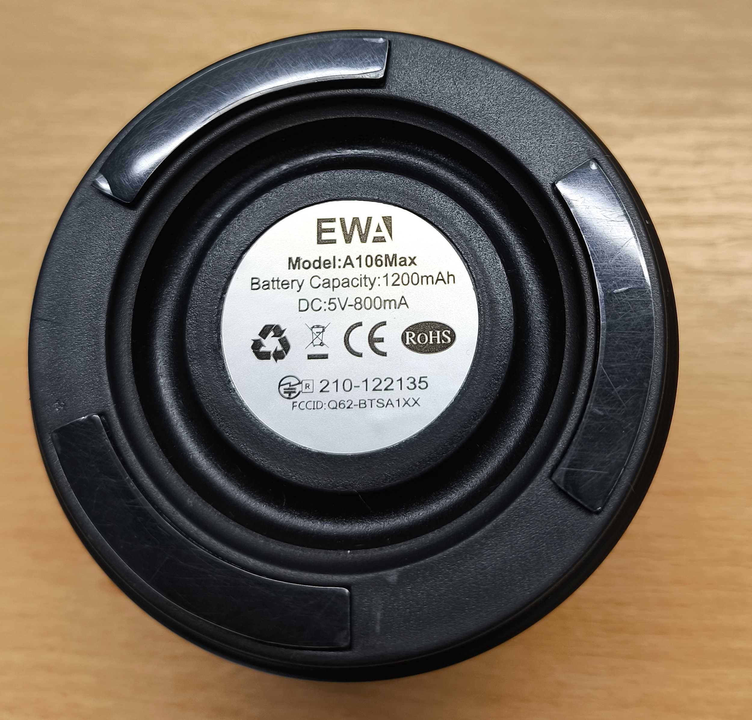 EWA A106MAX przenośny głośnik Bluetooth 5,0 8W i głębszym basem [2429]