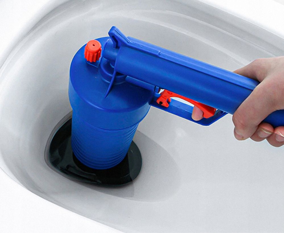 Pistolet do Udrażniania Rur Przepychacz Wc Toalet Zlewu Kret