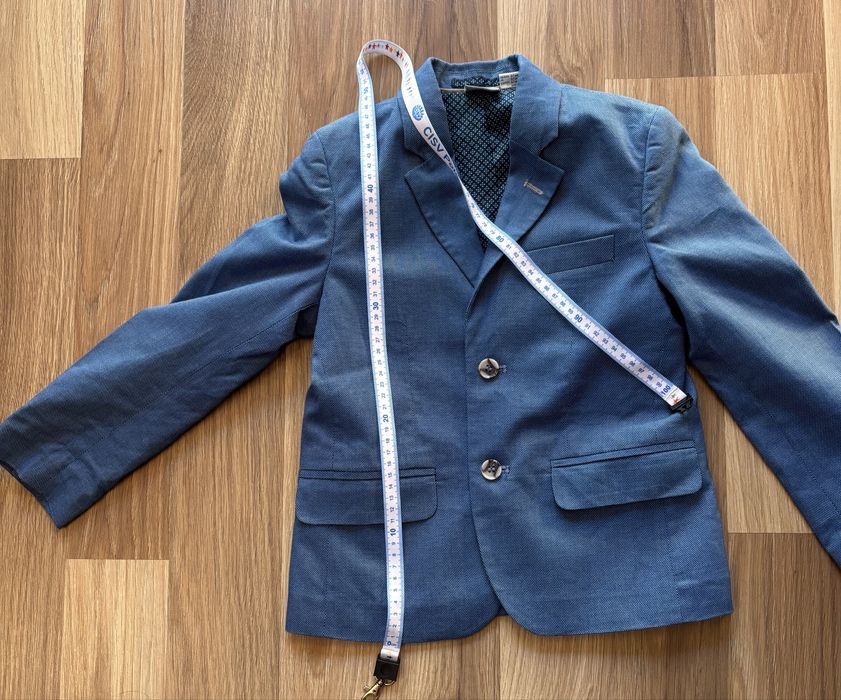 Marynarka chłopięca 122 pepperts niebieska