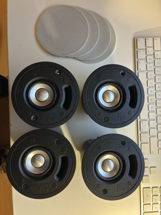 4 Colunas de encastrar AUDAC - CELO2 - Alto-falante de teto