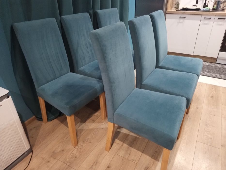 Komplet 6 krzeseł do jadalni lub salonu