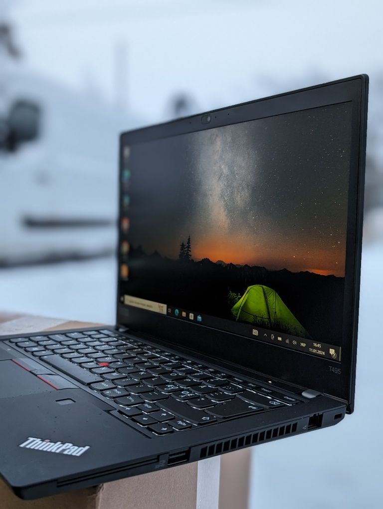 Ноутбук Lenovo ThinkPad T495/14/FHD/Ryzen5 Pro/16/256.ідеальний стан