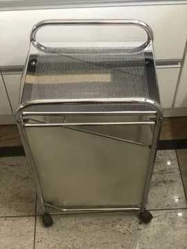 Pojemnik do łazienki kosz na pranie brudną odzież STAL NIERDZEWNA INOX